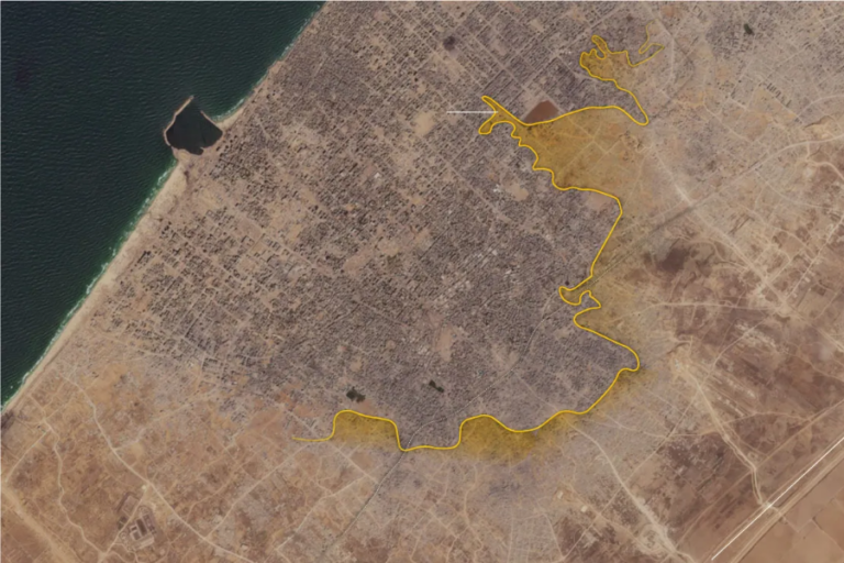 Muestra actualización de Google Earth la escala de la destrucción ...